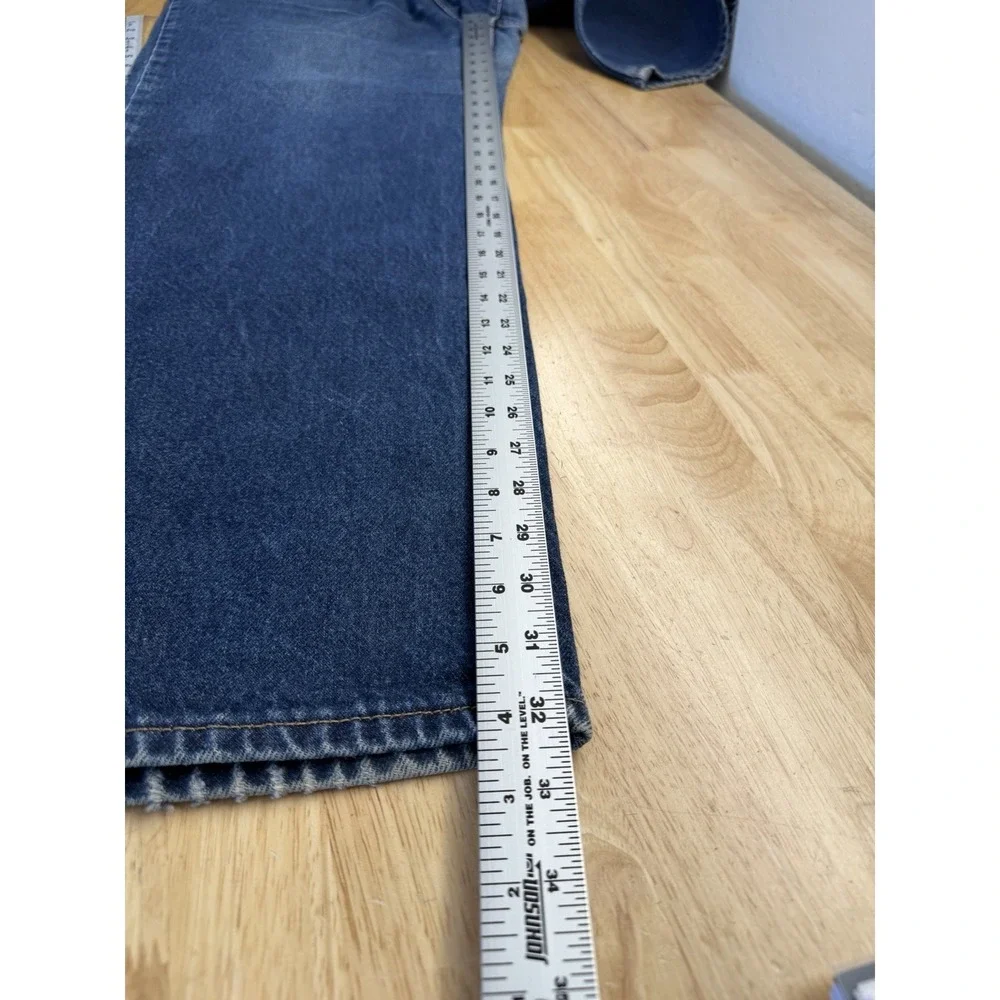 Levi's 550 Jeans Vintage Y2K Relaxed Fit Straight Leg Men's Denim 42X32 Made USA